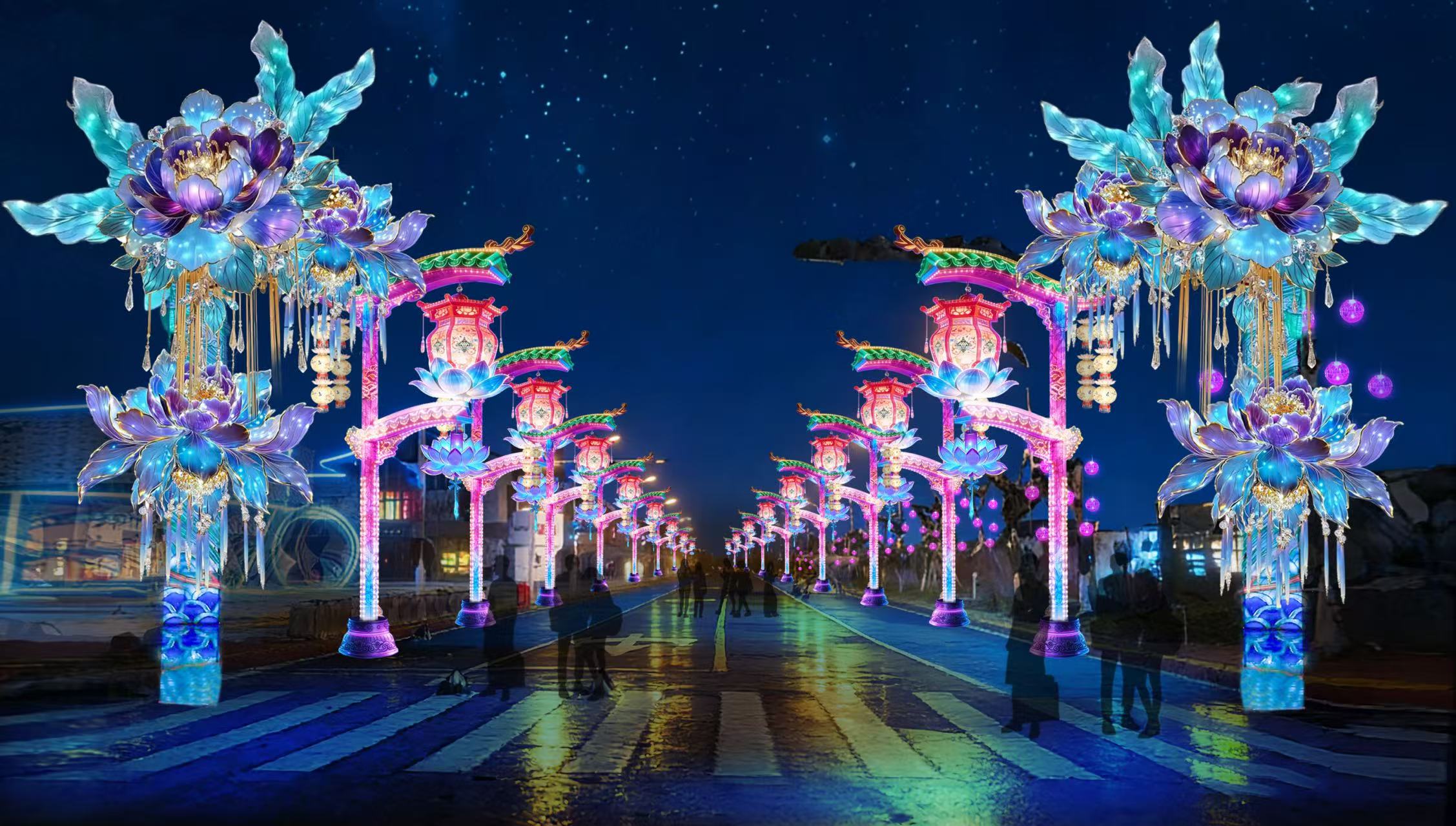 文旅贺新岁！济南新春灯会全域点亮，多点联动