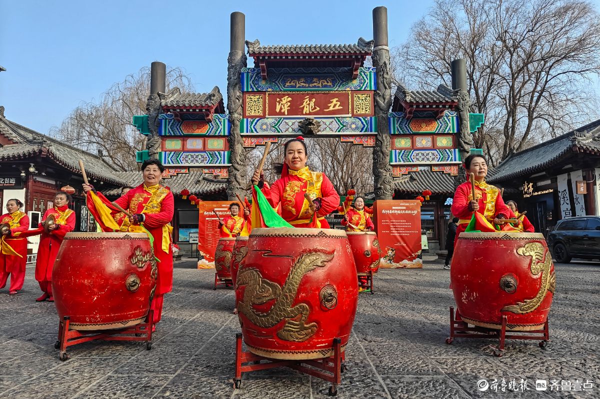 新春随手拍|红潮涌动五龙潭