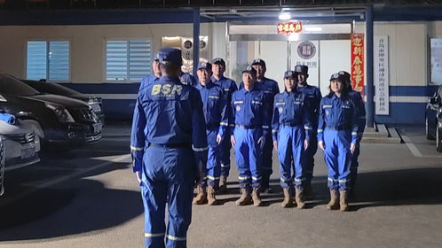 新春走基层|除夕夜的“蓝天”守夜人