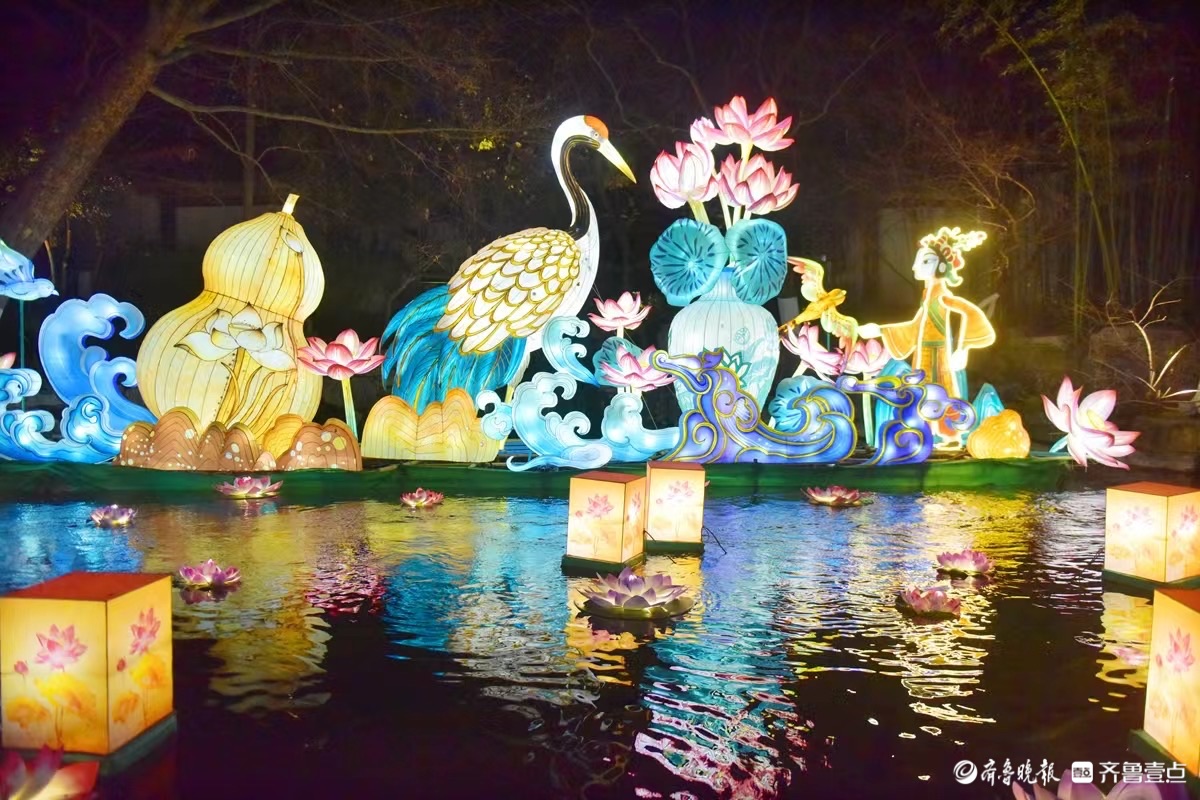 新春随手拍｜灯耀泉城夜，赏灯正当时