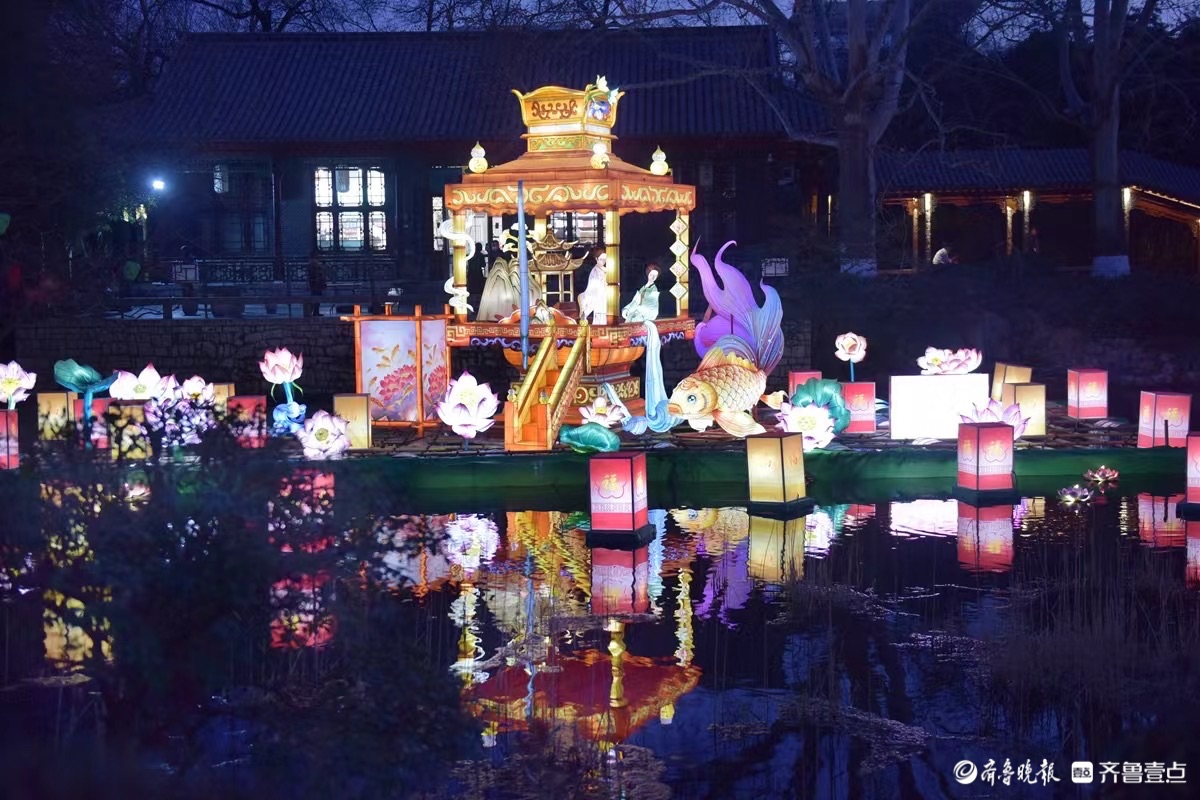 新春随手拍｜灯耀泉城夜，赏灯正当时