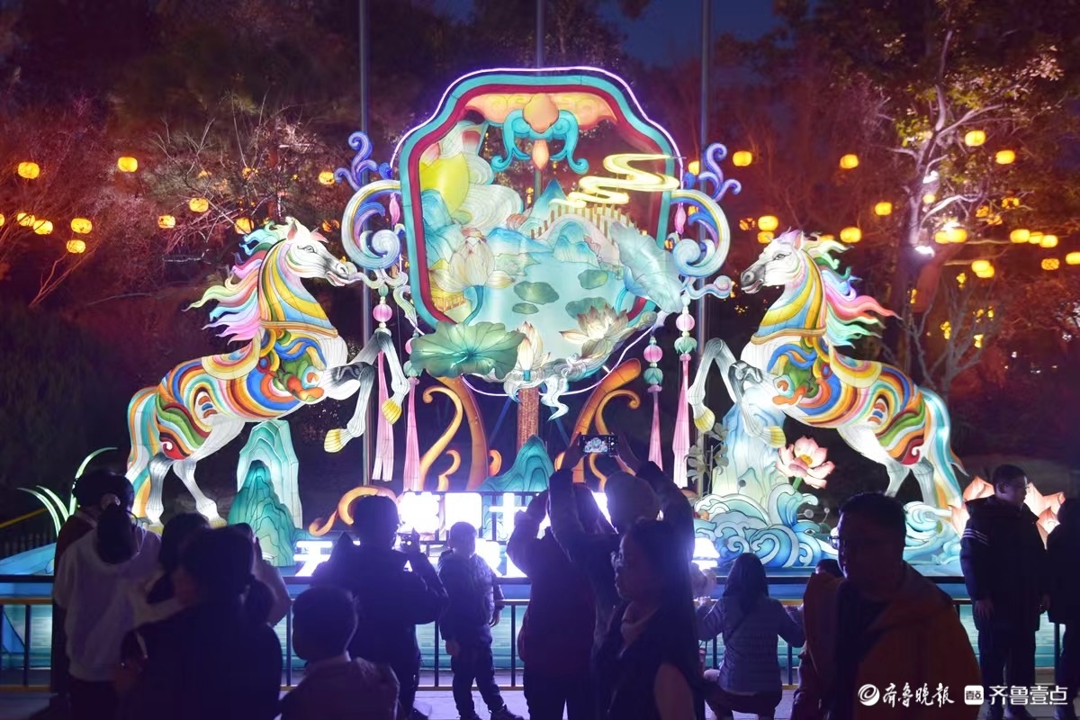 新春随手拍｜灯耀泉城夜，赏灯正当时