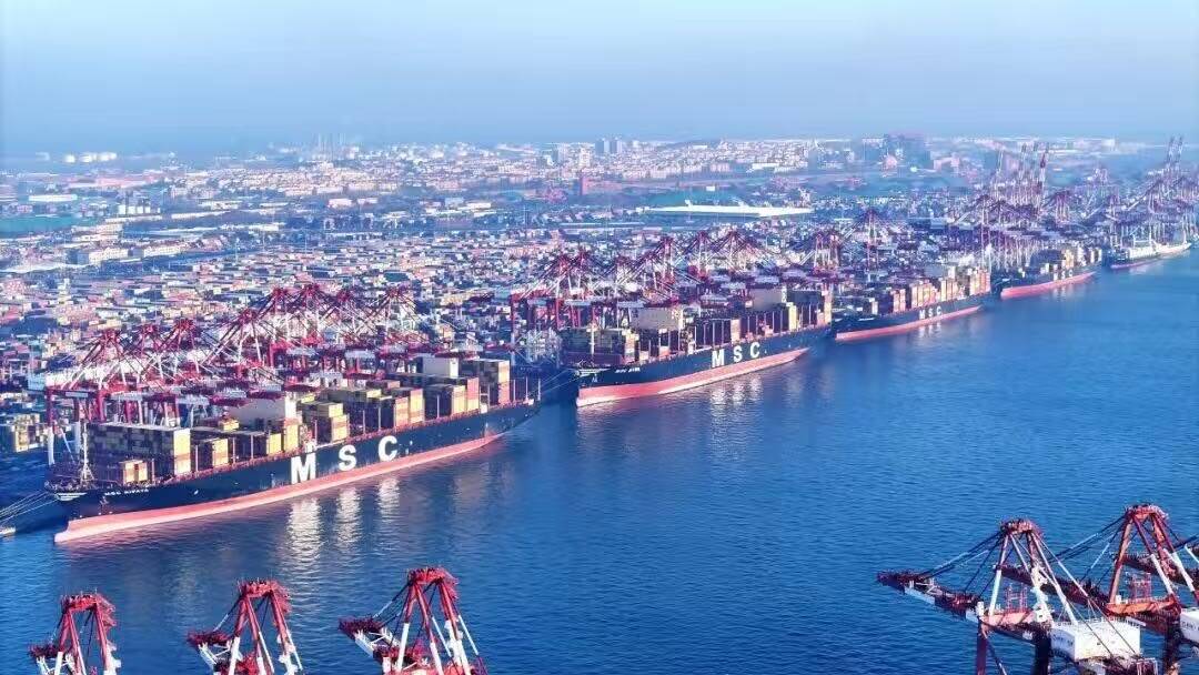 山东港口打响春节生产大会战，新春生产跑出“加速度”