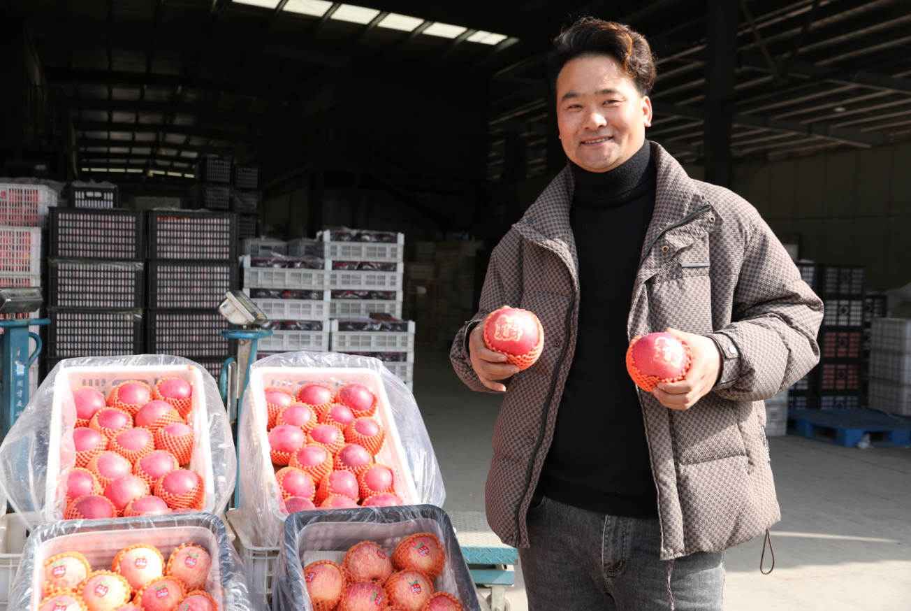 量足价稳,济宁源尚农产品批发市场端好春节“果盘子”“菜篮子”