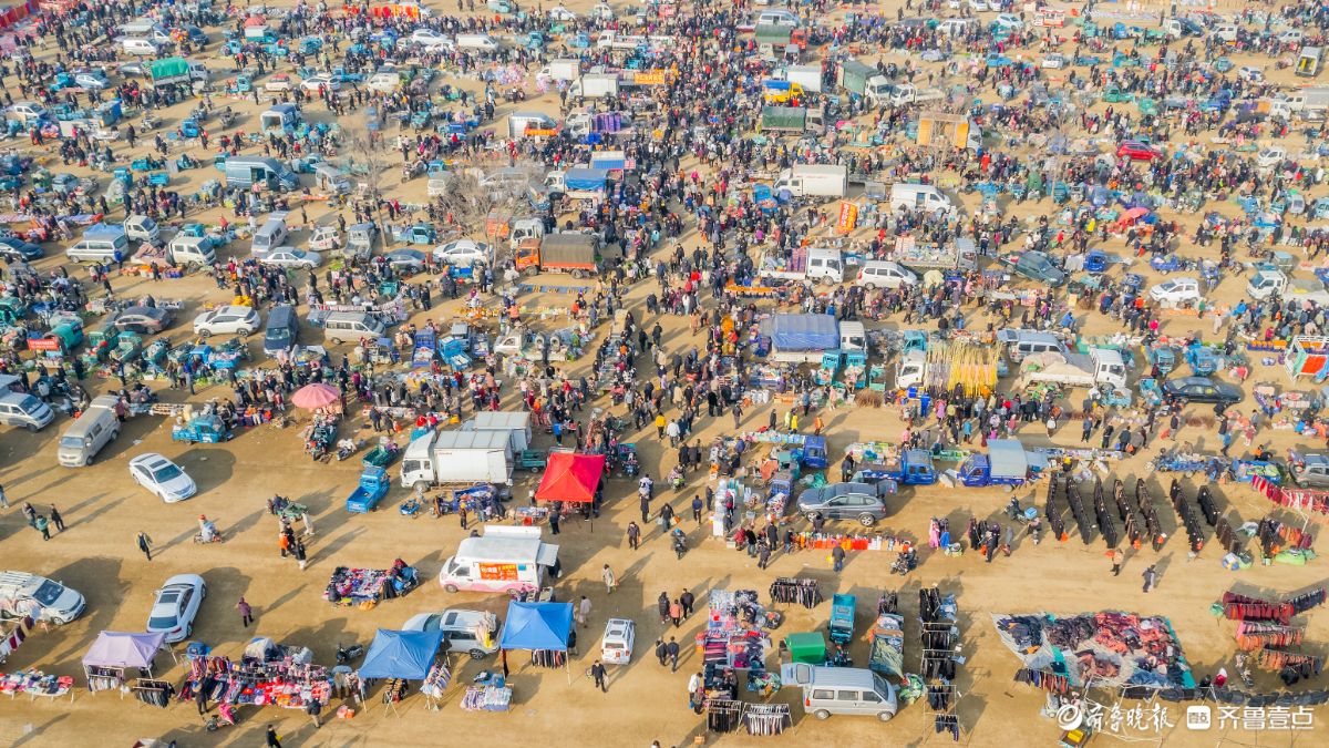 新春随手拍|壮观的年大集