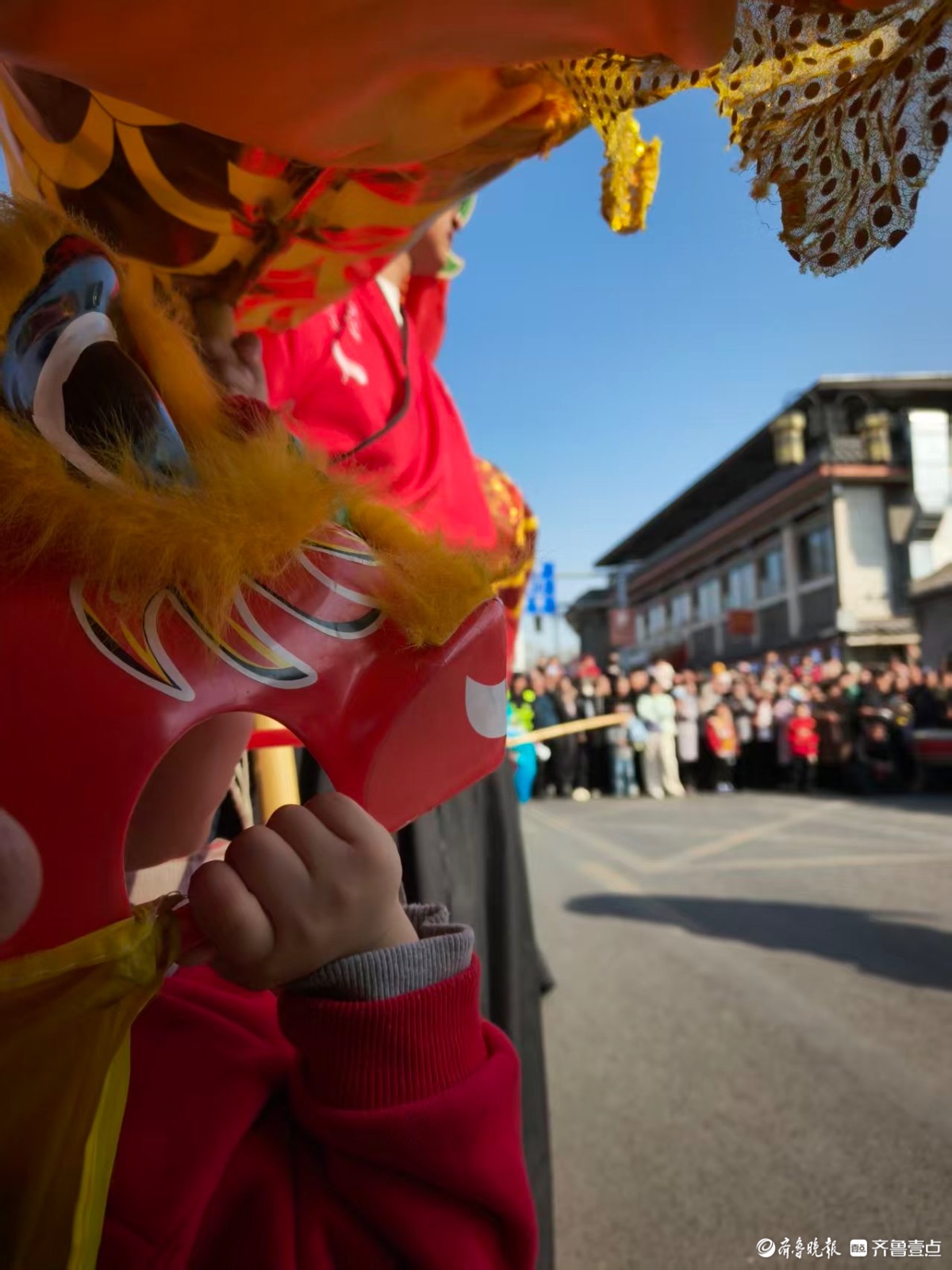 过年啦！济南明湖路热闹非凡