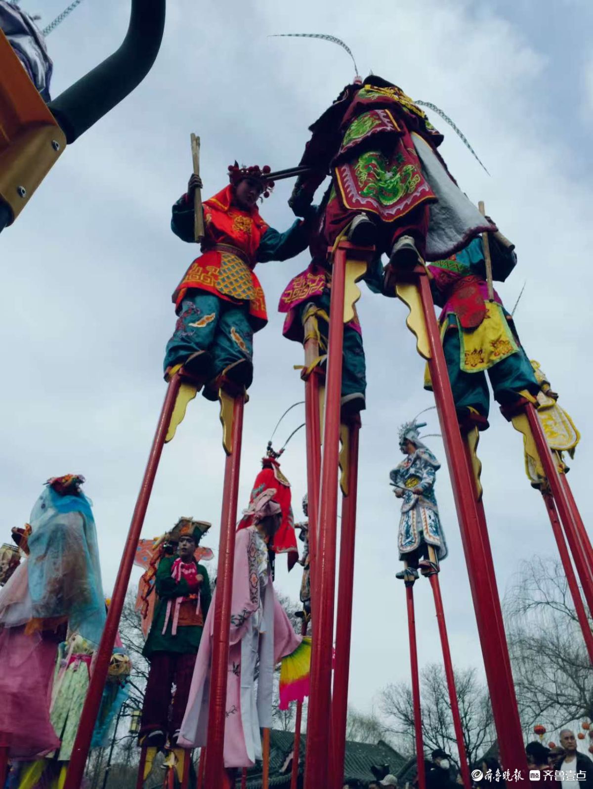 济南的高跷有多高，您看过吗？