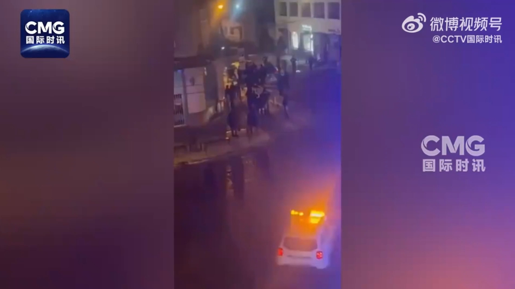 果然视频·看天下|乌克兰利沃夫市发生爆炸事件，已致一警察身亡