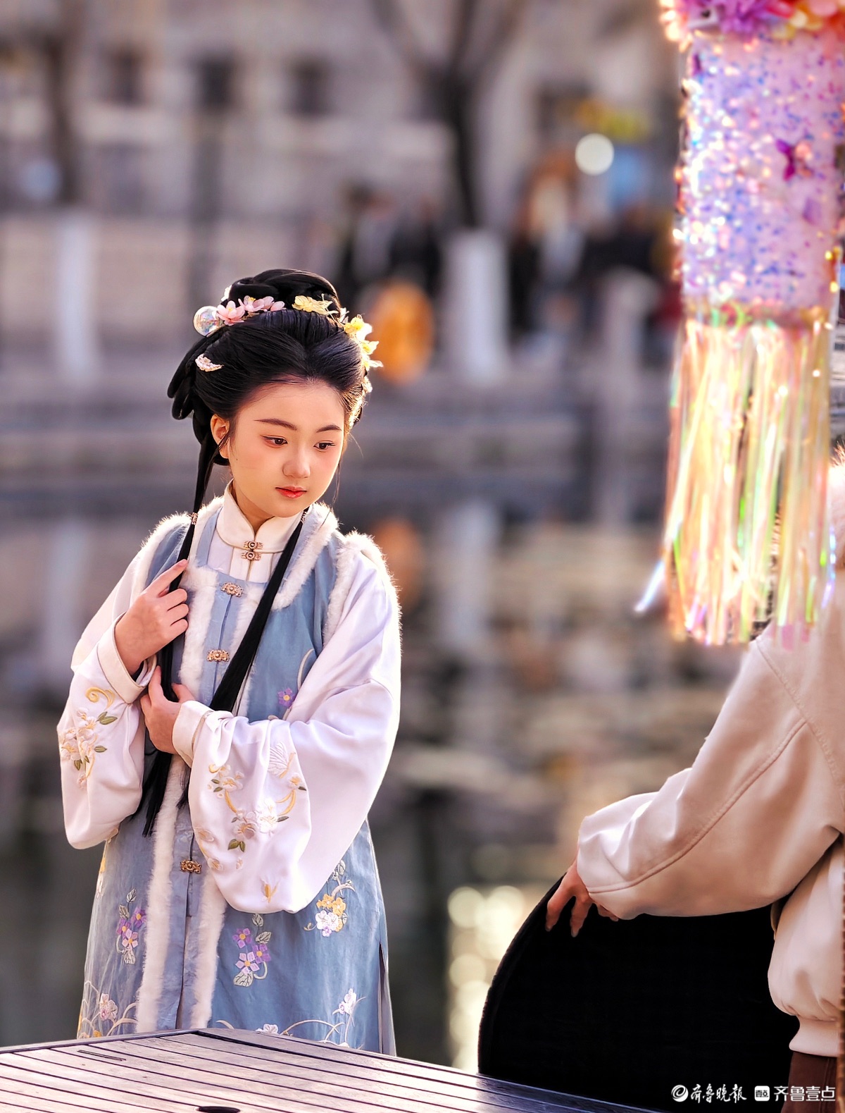 春天的百花洲，偶遇“小婉君”