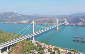中国大桥再添世界之最！广西苍容浔江大桥正式通车