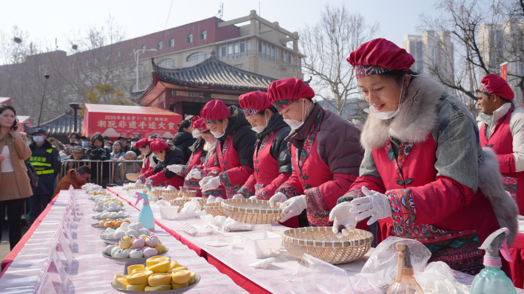 果然视频丨元宵口味大翻新！青岛灌肠、马家沟芹菜，这些你尝过吗