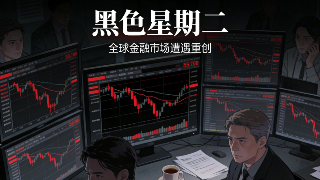 果然财经|全球“黑色星期二”！除了原油，都在跌！