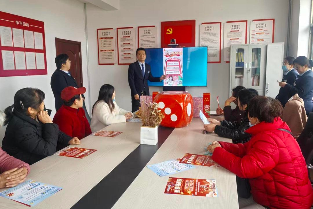 淄川农商银行西河支行开展“关爱女性”女神节健康养生讲座活动