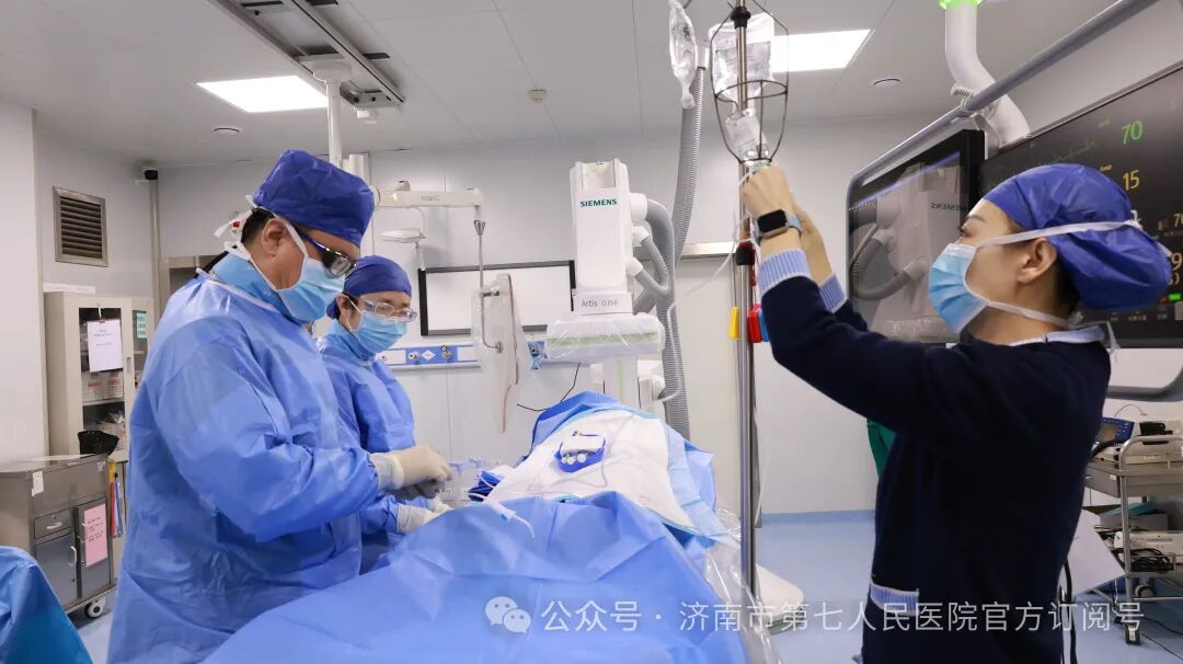 济南市第七人民医院成功救治一例冠脉痉挛致急性心肌梗死患者