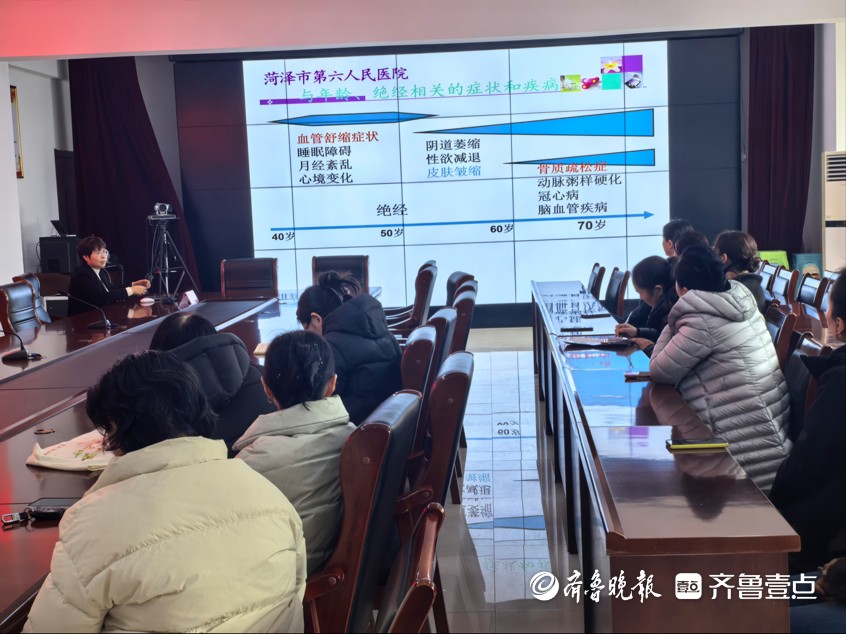 菏泽市创伤医院（市六院）女性保健公益讲座走进东城街道