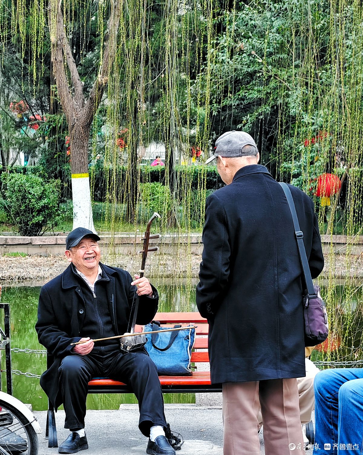 春天里的济南百花公园
