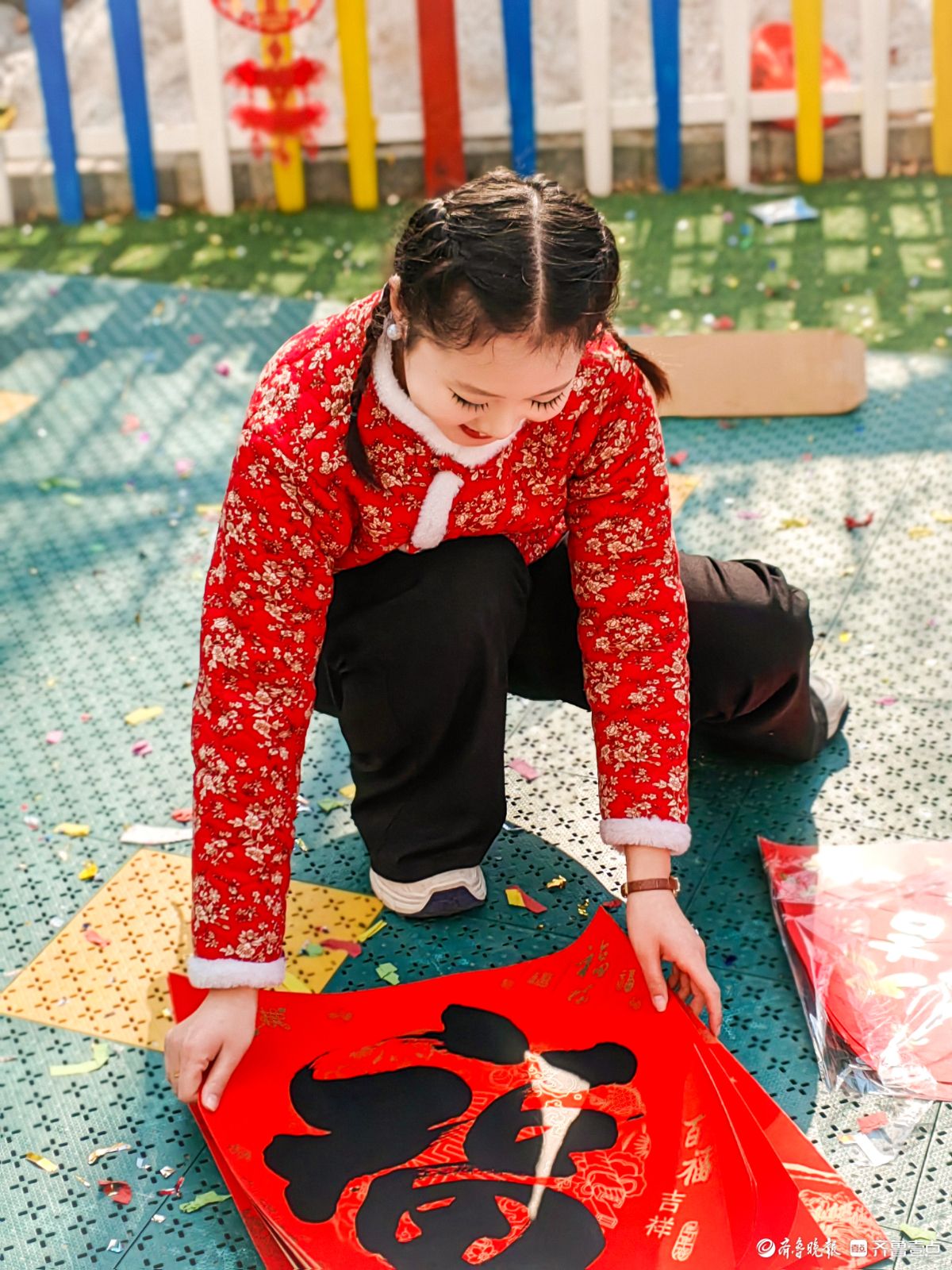 新春随手拍|幼儿园贺新春，年货大集开起来