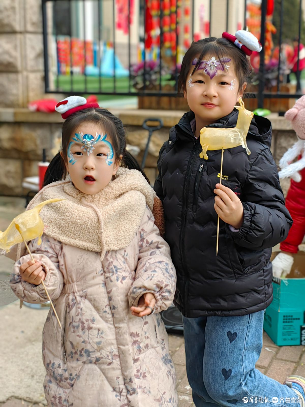 新春随手拍|幼儿园贺新春，年货大集开起来