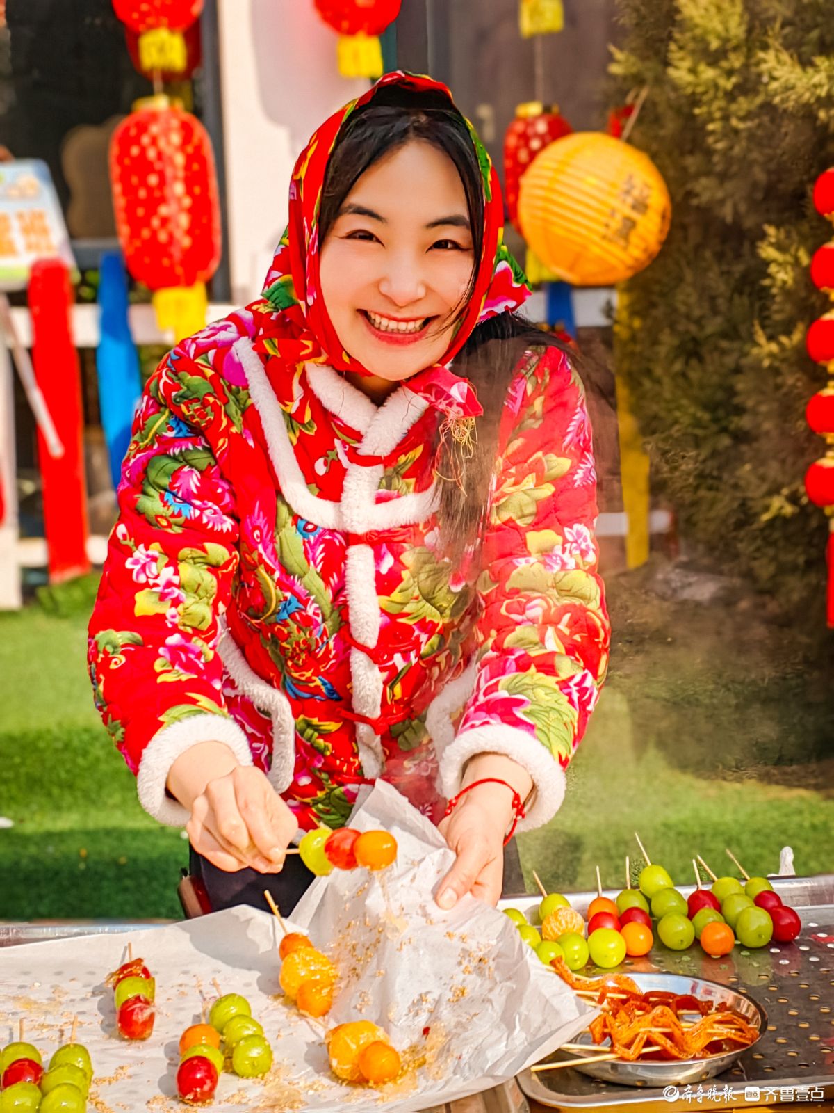 新春随手拍|幼儿园贺新春，年货大集开起来