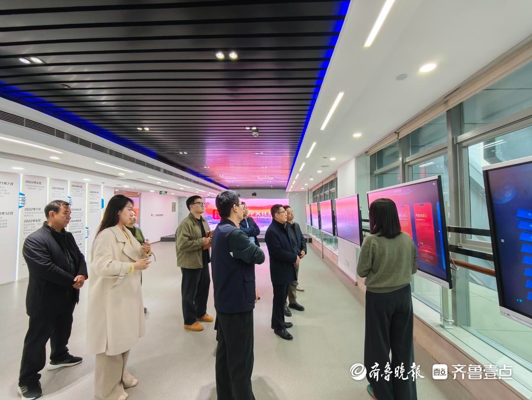 泰山科技学院到访山东数字文化集团 共探数字文化产教融合新路径