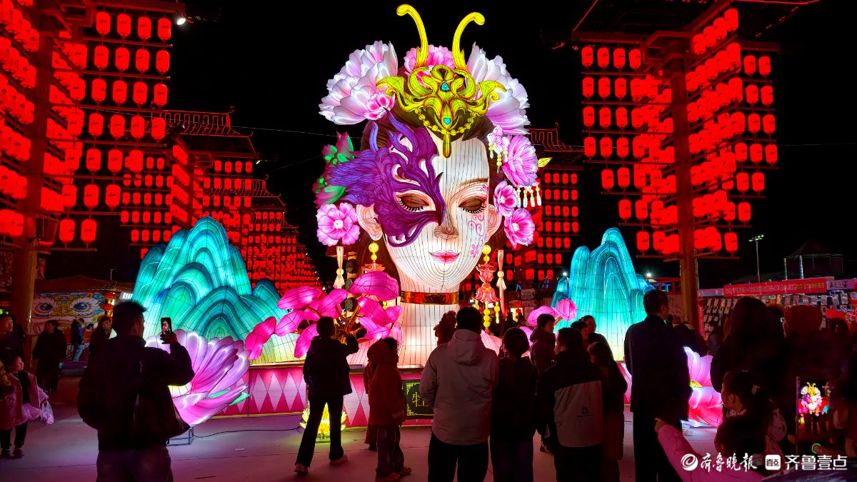 新春随手拍|惠民县孙武不夜城人气爆棚