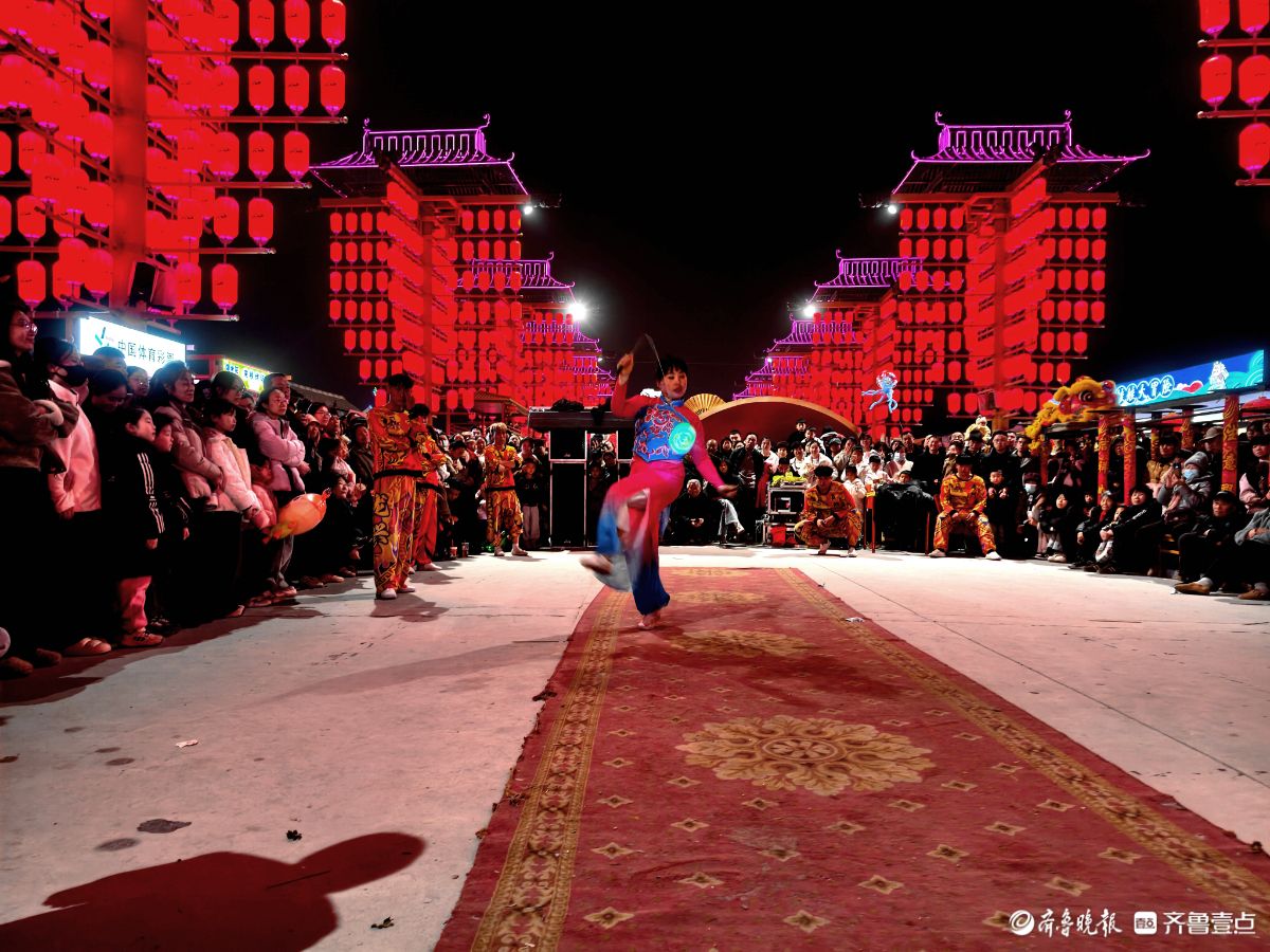 新春随手拍|惠民县孙武不夜城人气爆棚