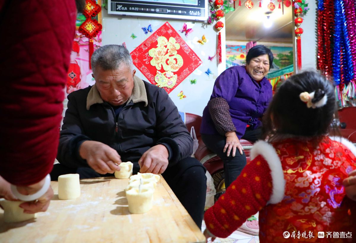 新春随手拍|渔家面灯兆丰年