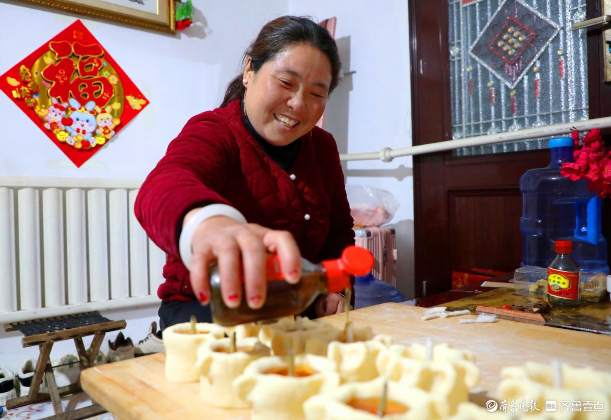 新春随手拍|渔家面灯兆丰年