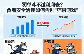 罚单斗不过利润表？食品安全治理如何告别“猫鼠游戏”