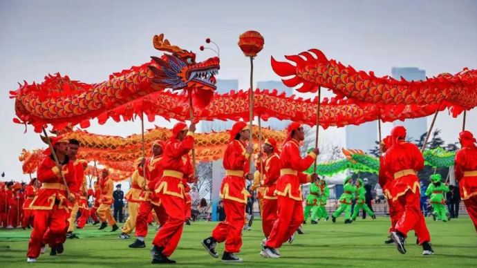 壹直播丨2026年山东省非物质文化遗产月·二月二舞龙大会