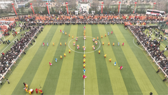 山东移动济南分公司全力护航第四十三届商河鼓子秧歌汇演