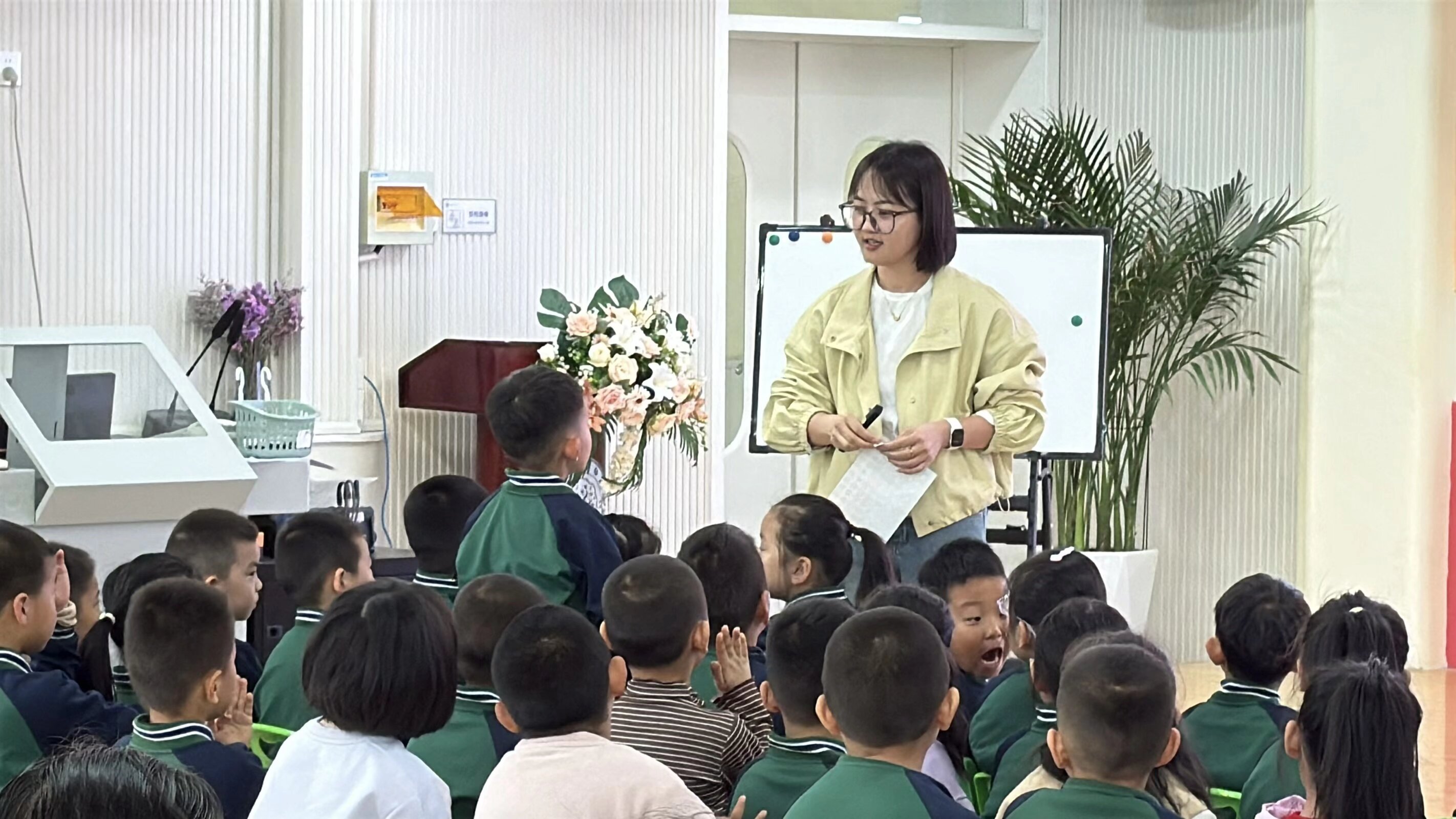 广饶县西苑幼儿园开展幼小衔接咨询会