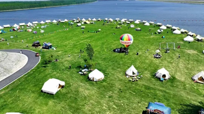 巧借体育赛事，临沂推出露营新玩法