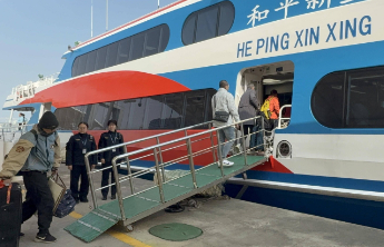 国台办：欢迎台湾乡亲通过“小三通”航线来大陆走走看看