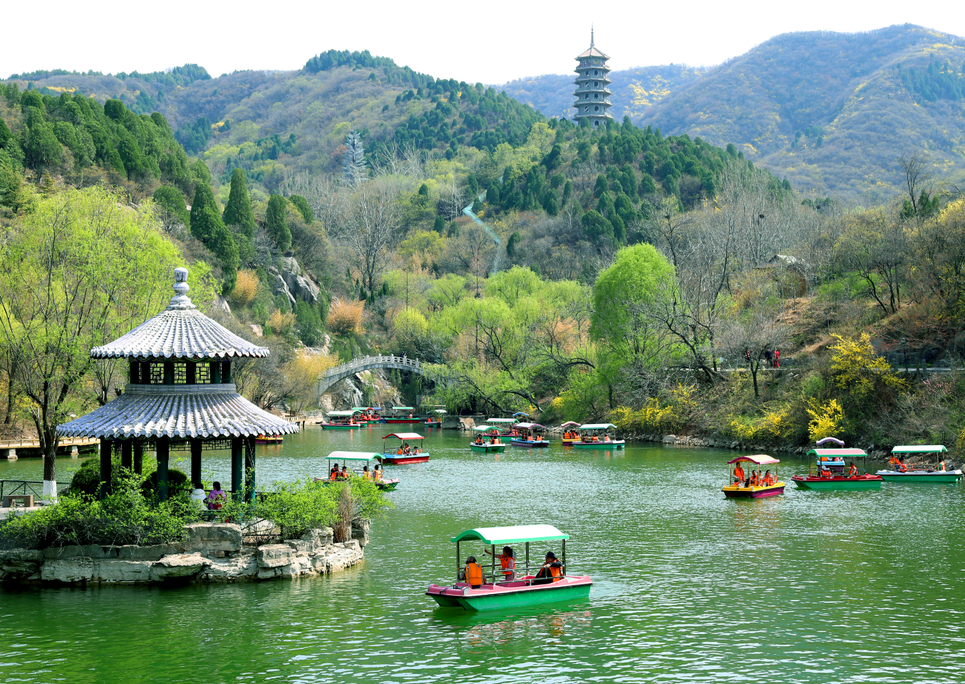 清明假期赴一场春日花事，红叶谷踏春赏景套票超值上线