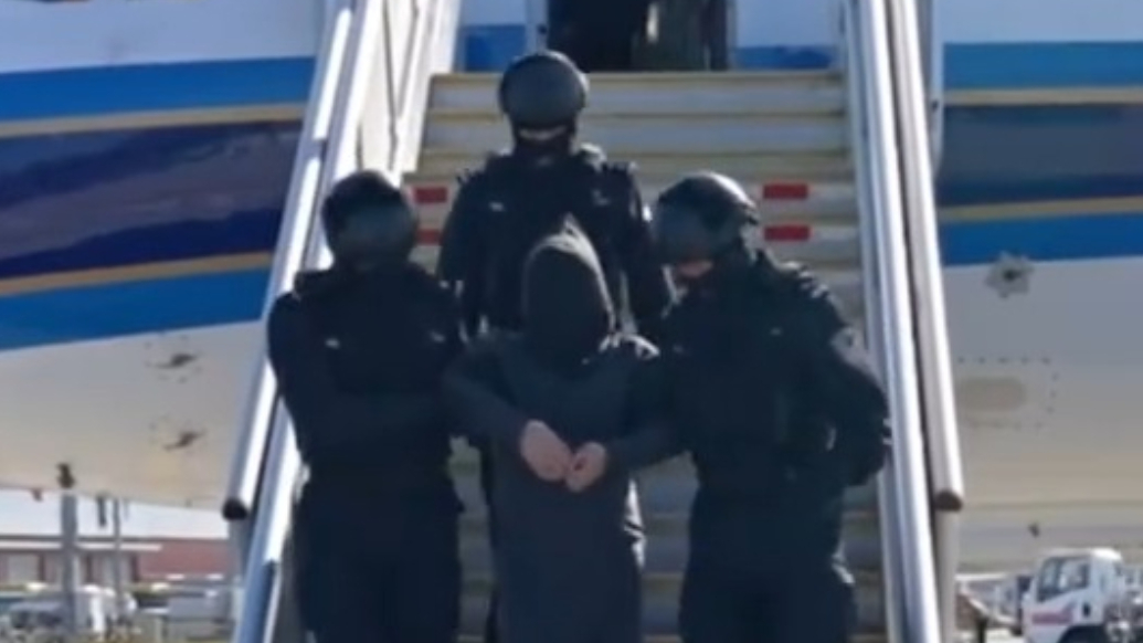 陈志犯罪集团核心骨干成员李雄被押解回国