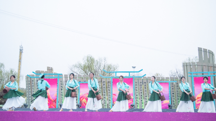 孙子文化园第五届花朝节在清明假期进入佳境