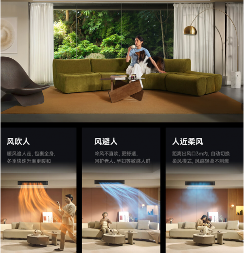 米家中央空调 强劲风 风管机 超3匹 超一级能效：大户型也能极速冷暖，全屋舒适体验
