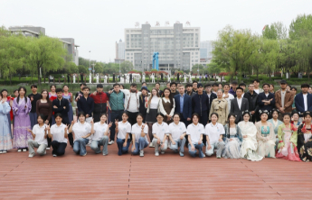 枣庄科技职业学院举办国际中文交流日游园会