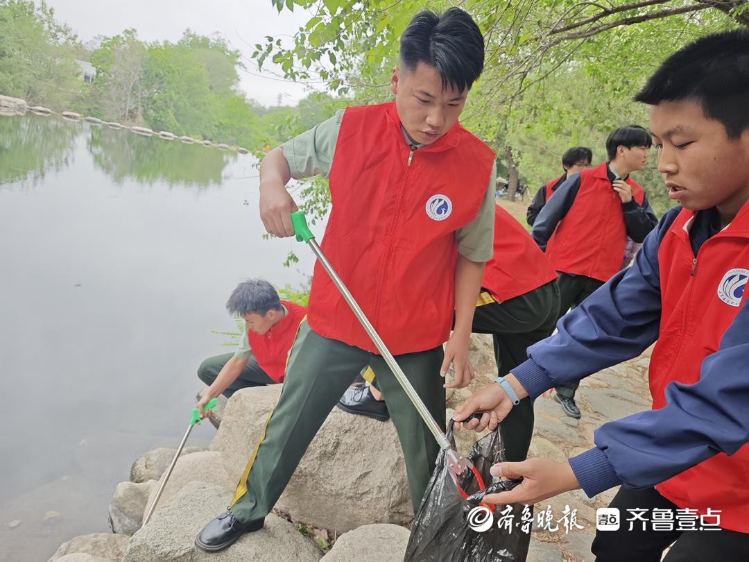壹点公益丨青春护绿践初心，大学生志愿者在泰山开展环保主题活动
