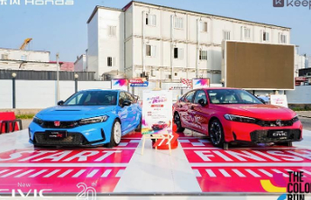 在彩色里跑成光！思域The Color Run秒掉无趣