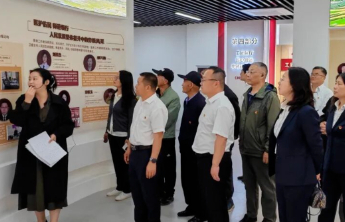 山东省地矿局二四八大队莱西办公区各党支部赴莱西劳模工匠馆参观学习