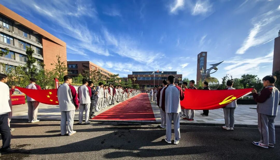 暖心送考_济南德雅高级中学：金榜启序，温情护航！ 图1