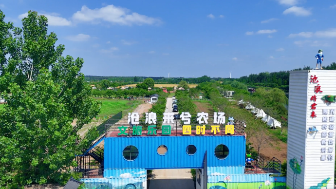 视听山东|台儿庄邳庄镇沧浪来兮农场田园风光