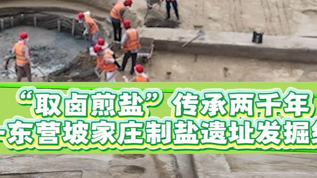 果然视频|坡家庄遗址实证环渤海“取卤煎盐”传承两千年