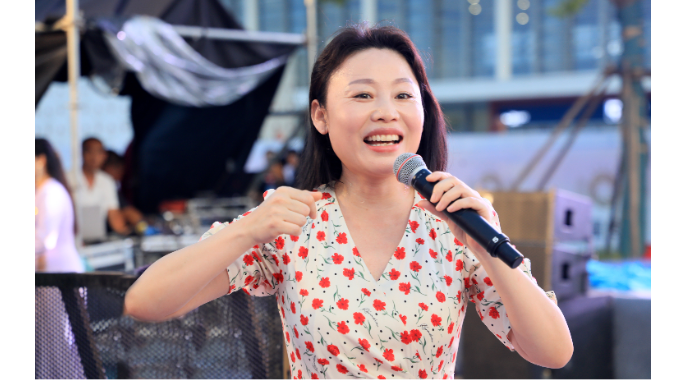  茌平高铁南站音乐啤酒节开幕 草帽姐助力催活当地夏日夜经济