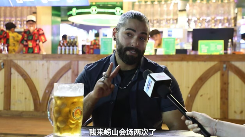 果然视频｜三次打卡！摩洛哥游客盛赞青岛啤酒节