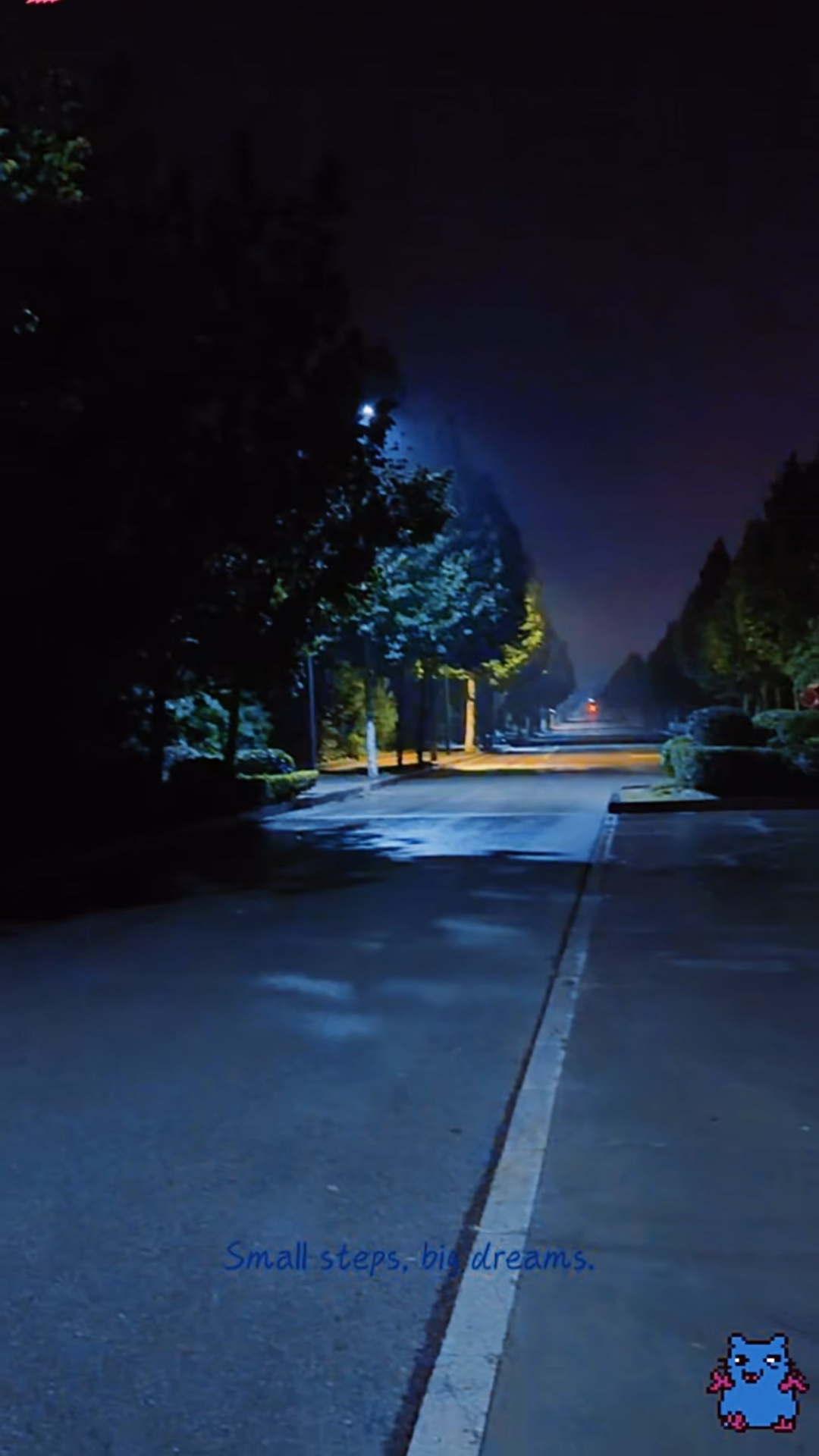 雨后的夜晚美伦美奂，空气清新犹如仙境一般.摄影黄风