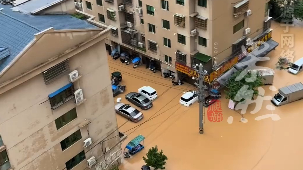 果然视频|温州遭遇大暴雨，多地出现积水与城市内涝