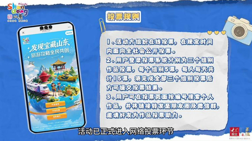 果然视频｜投票进行中！快来为你心仪的旅游攻略助力